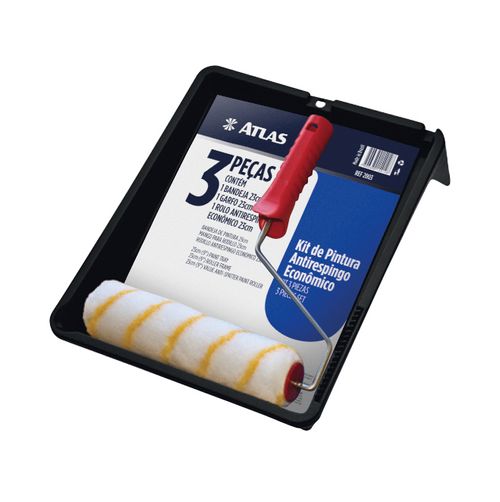 Kit De Pintura Antirrespingo 3 Peças - Atlas