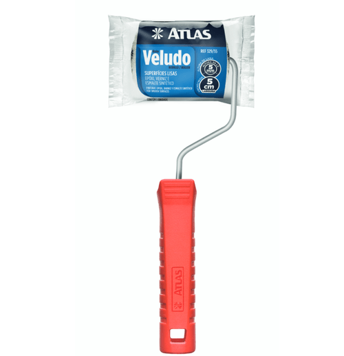 Rolo Lã 5cm Veludo - Atlas