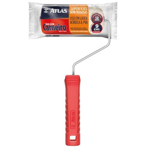 Rolo Lã 328 9CM - Atlas