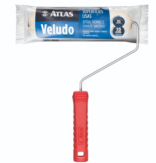Rolo Lã Veludo 329 15CM - Atlas