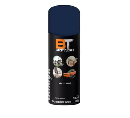 Spray Azul Colonial Uso Geral 300ml Bt Refinish