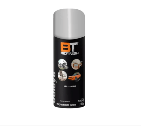 Spray Cinza Placa Uso Geral 300ml Bt Refinish