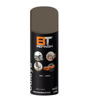 Spray Marrom Café Uso Geral 300ml Bt Refinish