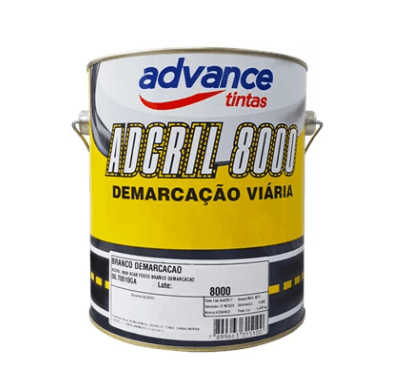 Demarcação Adcril 8000 Azul - 3,6L - Advance