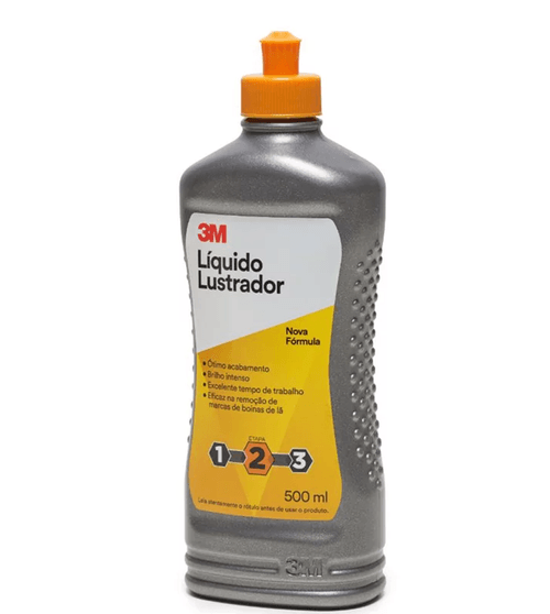 Liquido Lustrador Preto 500ML - 3M