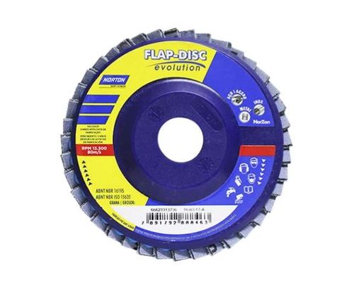 Disco Flap 80 115x22mm 4-1/2 - Norton