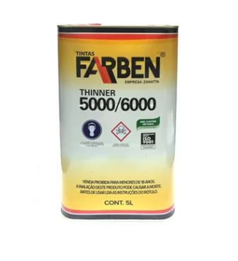 Thinner P/ Limpeza 5L - Farben