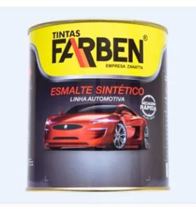 Esmalte Sintético Preto Fosco 0,9L - Farben