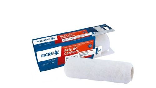 Rolo Lã Carneiro 1328 23CM - Tigre