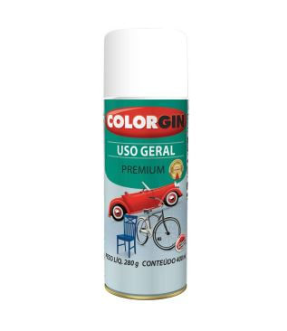 Spray Branco Uso Geral - 400ML - Colorgin