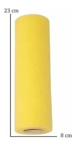 Rolo Espuma Amarela 1342 23CM - Tigre