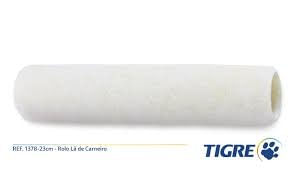 Rolo Lã Veludo 1378 23CM - Tigre