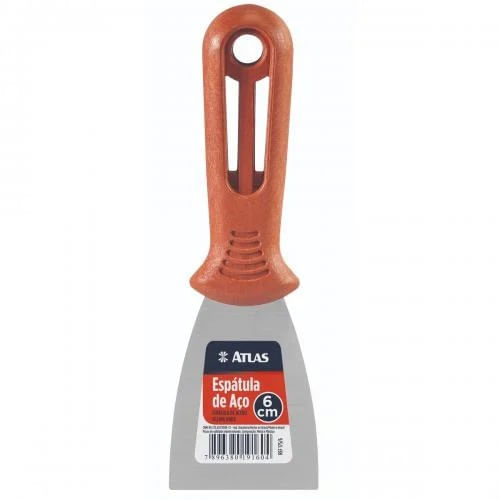Espatula Aço Carbono 6cm - Atlas