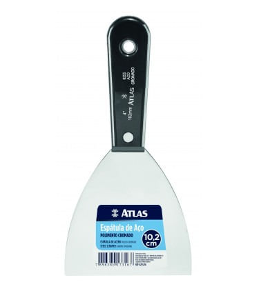 Espatula De aço Cromada 10cm - Atlas