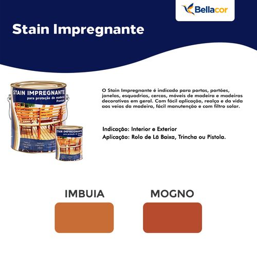Stain Transparente 3.6L - Bellacor