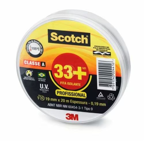 Fita Isolante 19MMX20M Scoth - 3M