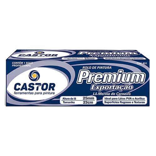ROLO LA 23CM PREMIUM 631 25MM S/C CASTOR