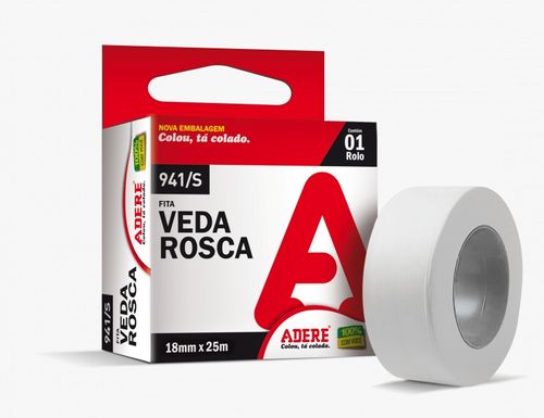 FITA VEDA ROSCA 941 - 18MM X 10M ADERE
