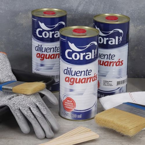 Aguarrás 900ml - Coral