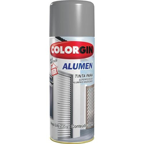 SPRAY ALUMÍNIO ALUMEN - 350ML COLORGIN