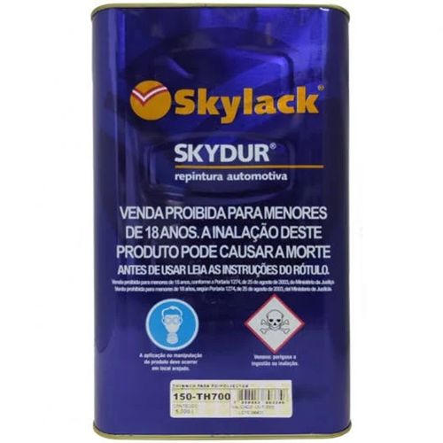 THINNER DILUENTE PARA PU E POLIÉSTER - 5L SKYLACK
