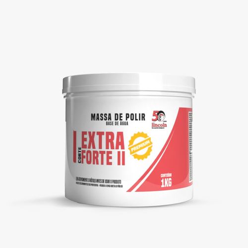 MASSA DE POLIR 2 BASE ÁGUA EXTRA - 1KG LINCOLN