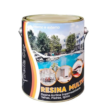 Resina Impermeabilizante Multiuso Incolor 3,63L - Bellacor