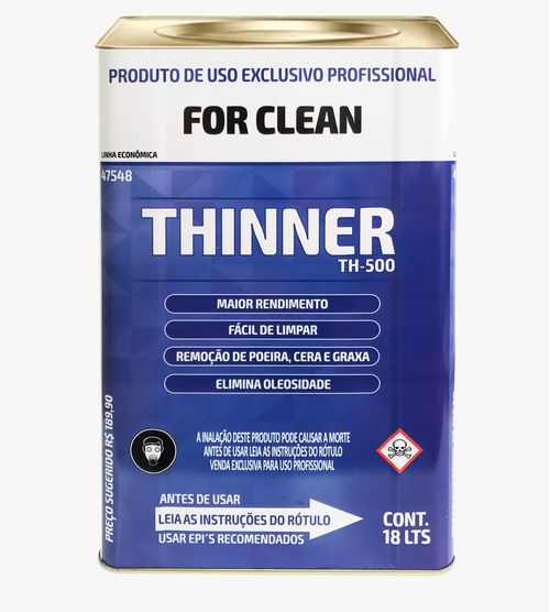 Thinner Para Limpeza 18L Bt Refinish