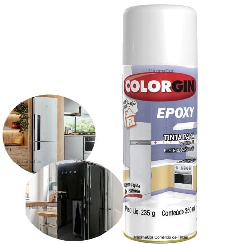 Spray Epoxi Branco Colorgin