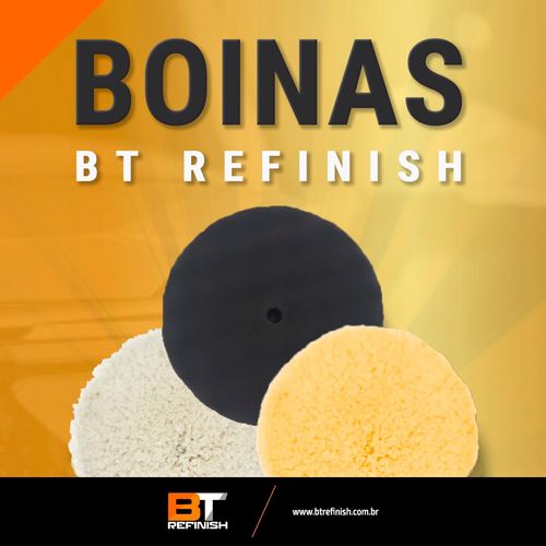 Boina D Face Espuma Lar/Branca 5° Evok Pequena Ondulada Bt-Refinsh