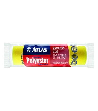 Rolo Espuma Amarela 406 23CM Sem Suporte Atlas