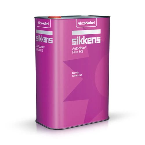 Verniz Bicomponente Autoclear Plus HS SA Sikkns 5L.