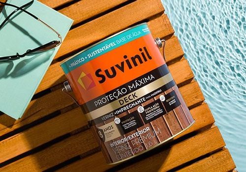 Verniz Proteção Maxima Deck Natural Acetinado B/Agua 3,6L Suvinil
