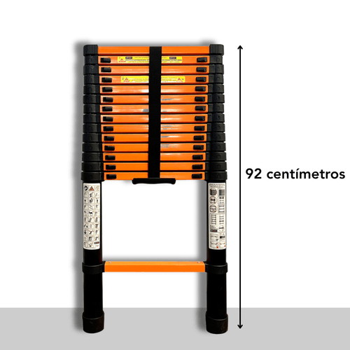 Escada Telescopica 15 Degraus Retratil Btech