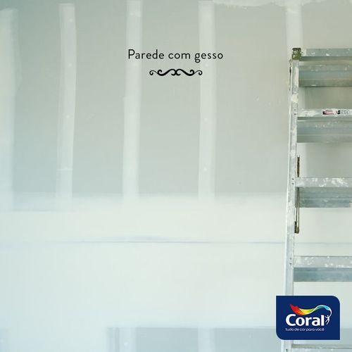 Tinta Coral Para Gesso 18L - Branco