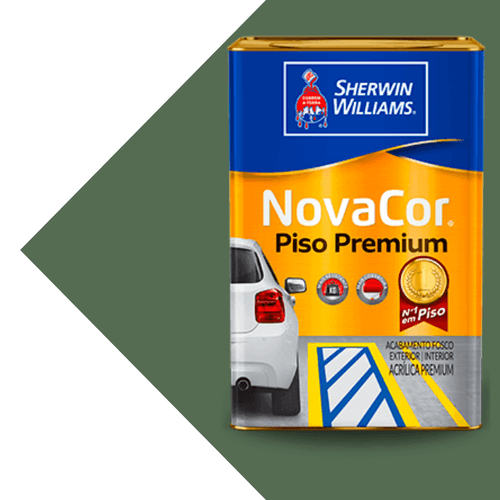 Tinta Piso Verde 18L Sherwin Williams