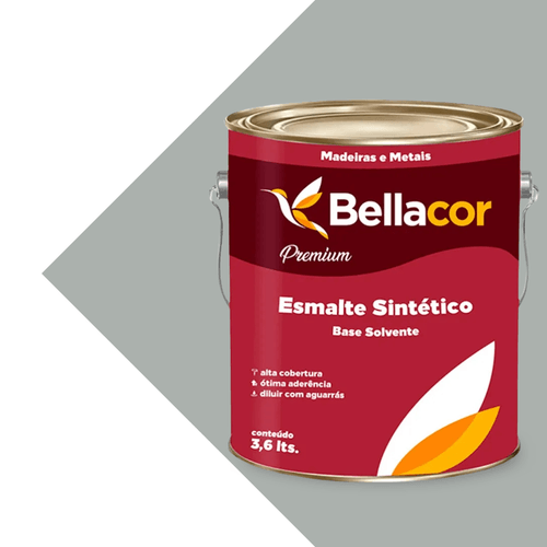 Esmalte Sintético Brilhante Platina 3,6L - Bellacor
