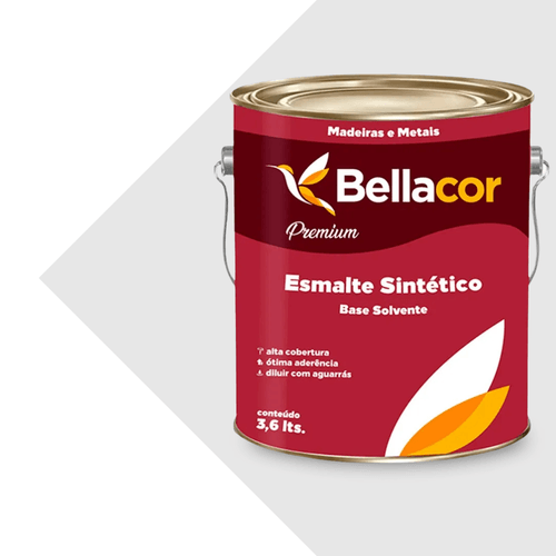 Esmalte Sintético Fosco Branco 3,6 - Bellacor