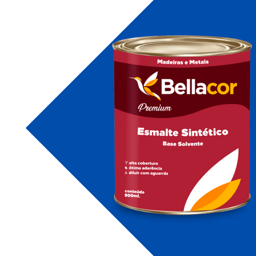 Esmalte Sintético Brilhante Azul França 900ml - Bellacor