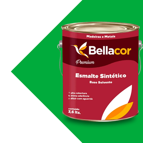 Esmalte Sintético Brilhante Verde Nilo 3,6L - Bellacor