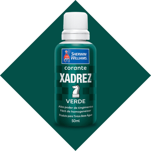 Corante  Verde Xadrez 50ml - Sherwin Williams