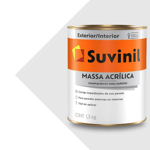 Massa Acrílica Suvinil 1,3KG