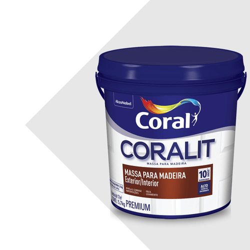 Massa Para Madeira 5,7L - Coral