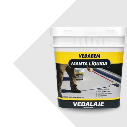 Manta Líquida Branca  Vedabem 12KG - Bellacor