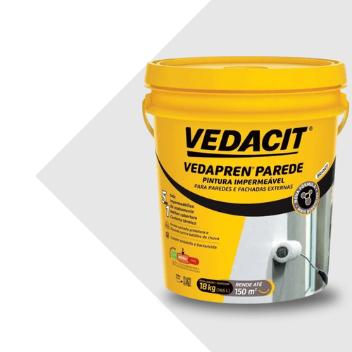 Vedapren Parede Branco 18kg - Vedacit