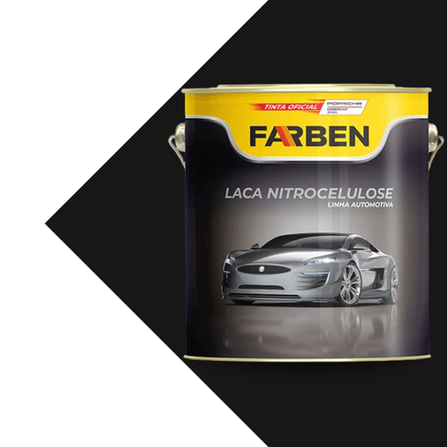 Tinta Automotivo Duco Preto Fosco 3,6L - Farben