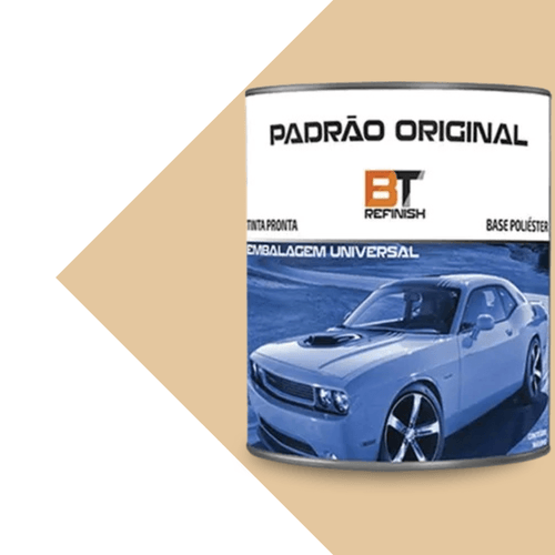Tinta Automotiva Base Poliéster Bege Nevada GM04 900 ML Bt Refinish