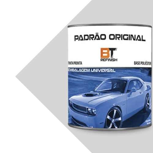 Tinta Automotiva Prata Lunar VW91 900ml Bt Refinish