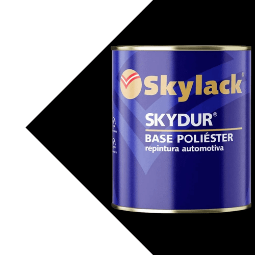 TINTA AUTOMOTIVA BASE POLIÉSTER PRETO EBONY FORD 9