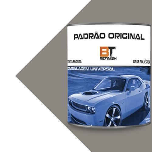 Tinta Automotiva Base Poliéster Prata Egito VW11 900ml Bt Refinish
